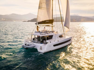 Croisière au coucher du soleil au départ de Hersonissos, près d'Héraklion