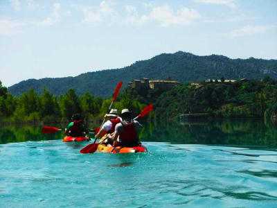 Excursión en kayak por el Estrecho del Entremón y El Grado, Huesca