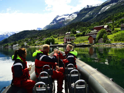 RIB-Bootstour im Hardangerfjord mit Apfelweinverkostung ab Odda