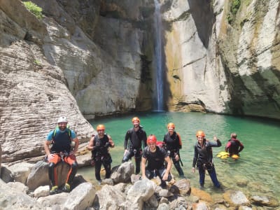 Cayoning-Ausflug in der Manikia-Schlucht auf der Insel Evia