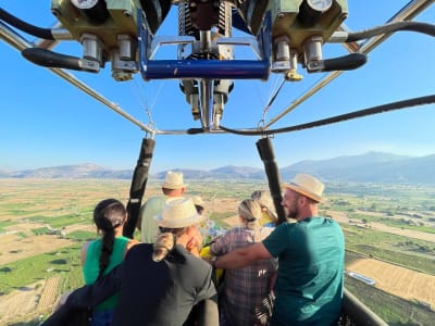 Vol en montgolfière au-dessus du plateau de Lassithi près d'Héraklion