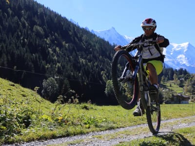 Privatunterricht Mountainbiken in Chamonix