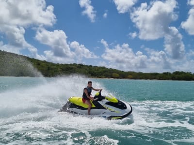 Randonnées jet ski au départ de Sainte-Luce, Martinique