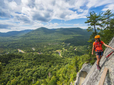 Via ferrata du Diable dans le Parc national du Mont-Tremblant