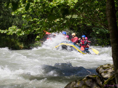 Komplettes Rafting auf der Isère, Savoyen