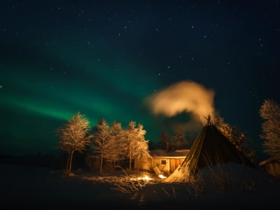 Nordlicht-Tour und Rentier-Erlebnis ab Saariselkä