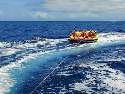 Water Tubing at Saint-Gilles-les-Bains, Reunion Island