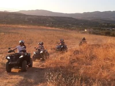 Off-Road Quad Forest Safari to Monte Sara near Agrigento, Sicily