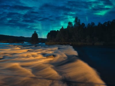 Excursion guidée aux aurores boréales depuis Rovaniemi