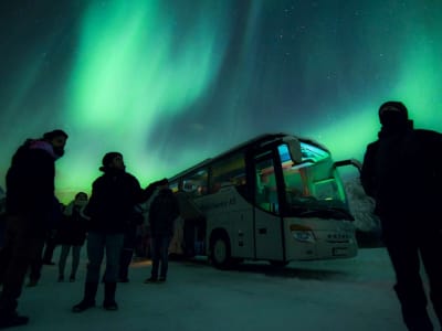 Chasse aux aurores boréales avec des photographes professionnels à Tromsø, Norvège