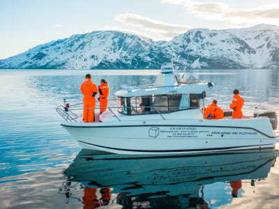 Excursion en bateau de pêche au crabe royal dans le fjord Alta