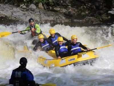White Water Rafting down the River Tummel, near Edinburgh