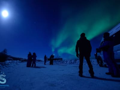 Minibus Northern Lights Hunt from Kirkenes