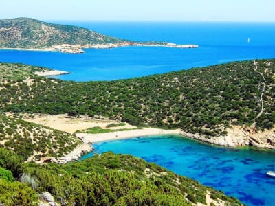 Excursion en bateau pneumatique privé sur l'île de Sifnos