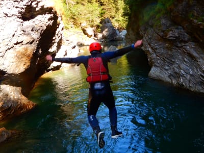 Canyoning dans les gorges de Viamala près de Thusis