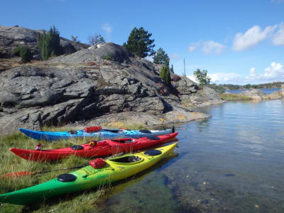 Ganztägige Seekajaktour im Schärengarten von Bohuslän ab Grundsund