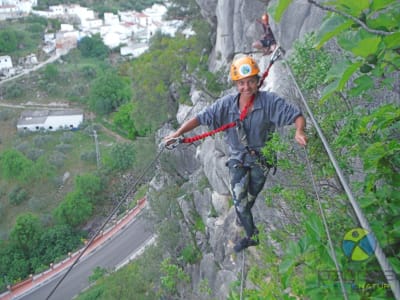 Excursión de Via Ferrata en Benaoján, cerca de Ronda