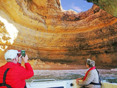 Boat excursion from Portimao to Benagil cave