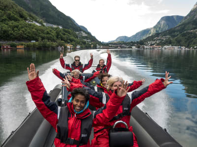 RIB-Bootsfahrt im Hardangerfjord