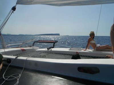 Catamaran Trip from Fornells, Menorca