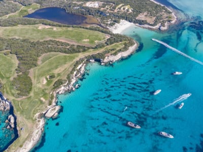 Balade en bateau dans la Réserve naturelle des Bouches de Bonifacio depuis Piantarella