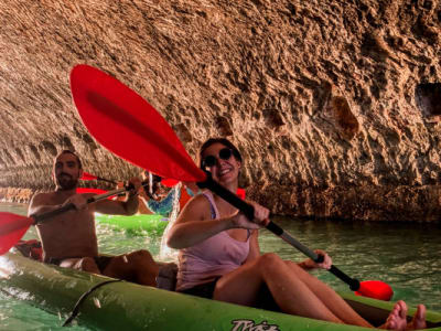 Excursion en kayak au coucher du soleil avec apéritif à Peschiera, lac de Garde