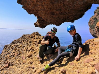 Via ferrata du Trou Souffleur dans les Calanques de La Ciotat