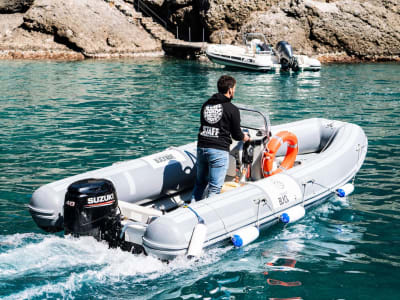 Excursión privada en barco y buceo en Camogli y San Fruttuoso, Portofino