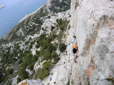 Initiation à l'escalade dans le Parc National des Calanques, Marseille