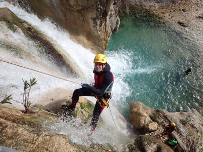 Canyoning à l'Estret de les Penyes à Bolulla, Alicante