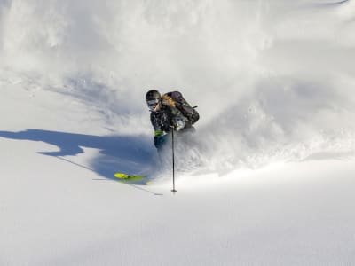 Discovery of freeride skiing at La Grave