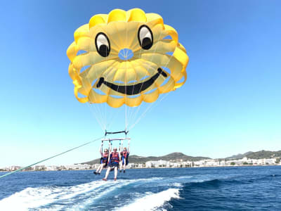 Parasailing en Cala Millor, Mallorca