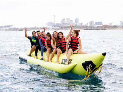 Banana Boat from the Badalona port, Barcelona