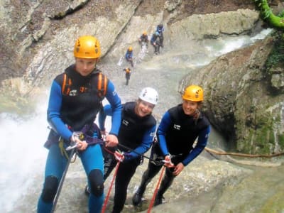 Canyon des Grandes Cascades de Talloires près d'Annecy
