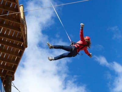 Saut en chute libre, près de Reykjavik