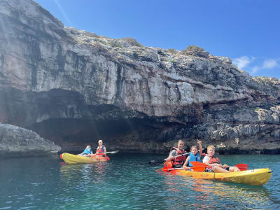 Guided Kayak Excursion from Playa Es Pujols in Formentera