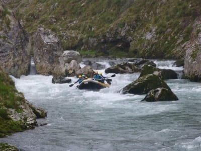 Descente en rafting du cours supérieur de l'Ebre en Cantabrie