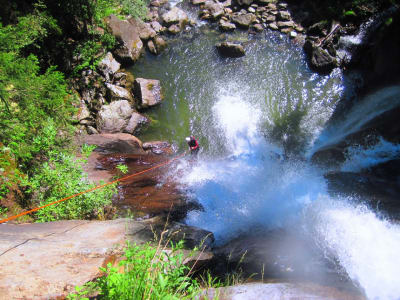 Canyoning aux gorges de l'Auerklamm dans l'Ötztal