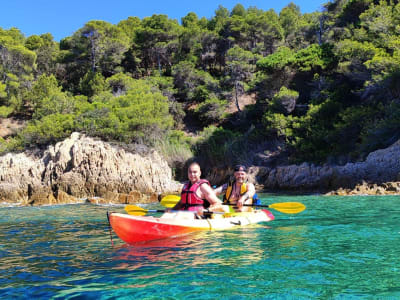 Guided Sea Kayaking Excursion to Cap Camarat from Pampelonne Beach, Saint-Tropez