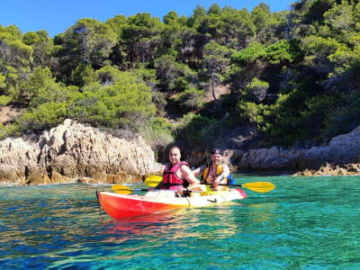 Geführter Seekajak-Ausflug zum Cap Camarat vom Strand Pampelonne, Saint-Tropez