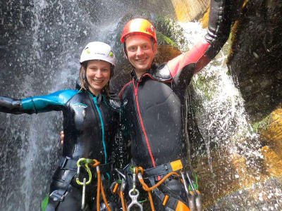 Intermediate canyoning of Iragna in Ticino