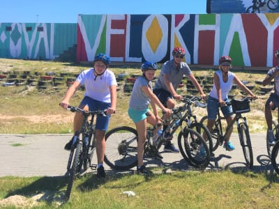 Balade à vélo dans le township de Khayelitsha, Le Cap