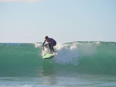 Cours de surf intermédiaires à Corralejo, Fuerteventura