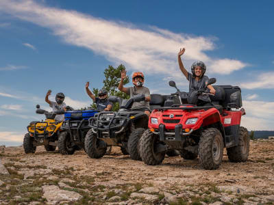 Guided Tandem Quad Tour in the Sierra de Gudar, Teruel