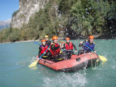 Descente en rafting sur l'Imster Schlucht près d'Imst