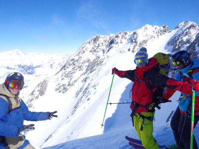 Discovery of backcountry Skiing in Val Thorens, Les 3 Vallées