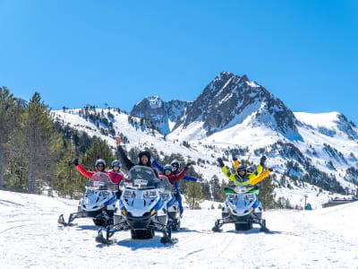 Excursion en motoneige depuis Grandvalira, Andorre