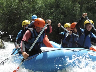 Rafting en el río Genil, Málaga