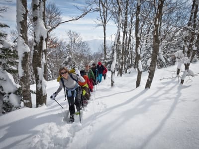 Schneeschuhwanderung im Val d'Azun