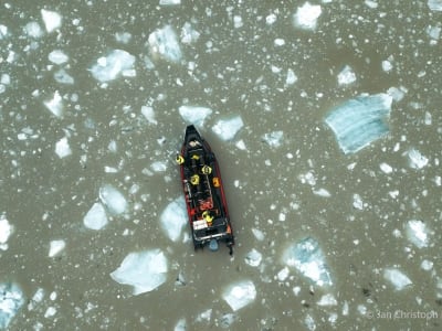 Glacier Safari by RIB Boat from Longyearbyen in Svalbard